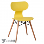 صندلی یوگو با پایه چوبی گرد Yugo-N415WR-صندلی چند منظوره-Naz
